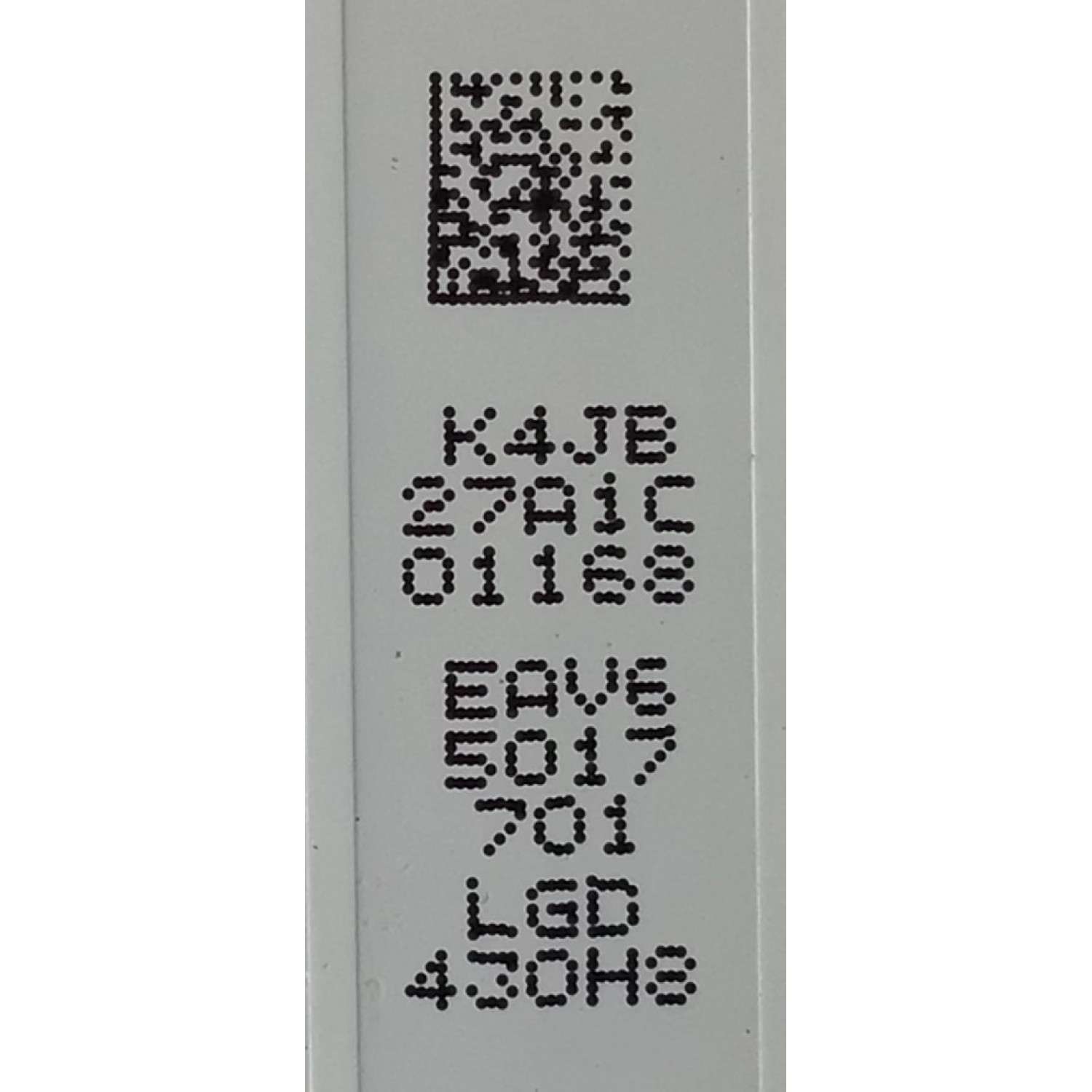 KIT DE LEDS PARA TV LG (5 PZ) / NUMERO DE PARTE EAV65017701 / SSC_Y21 SLIM TRIDENT 43NANO75_S / SSC_21 SLIM TRIDENT 43NANO75_LGF_PTN0.6_REV_210210 / PANEL NC430TQG-AAKP1 / MODELO 43NANO75UPA.BUSYLJM - Imagen 2